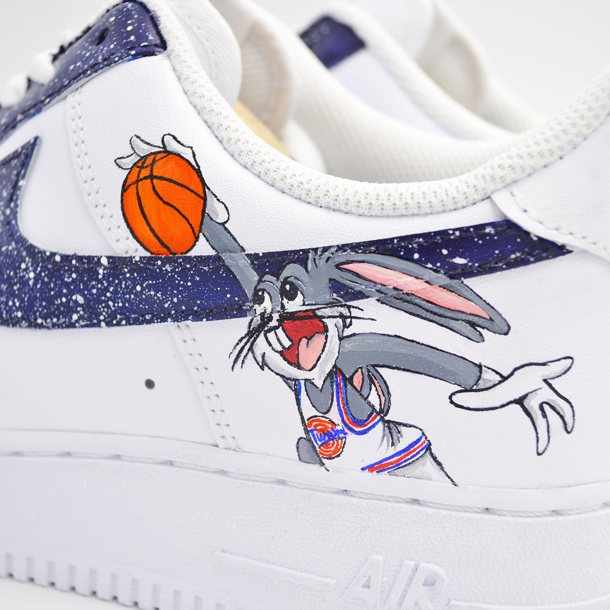 Customized AF1 Looney Tunes Space Jam - Handcraftd