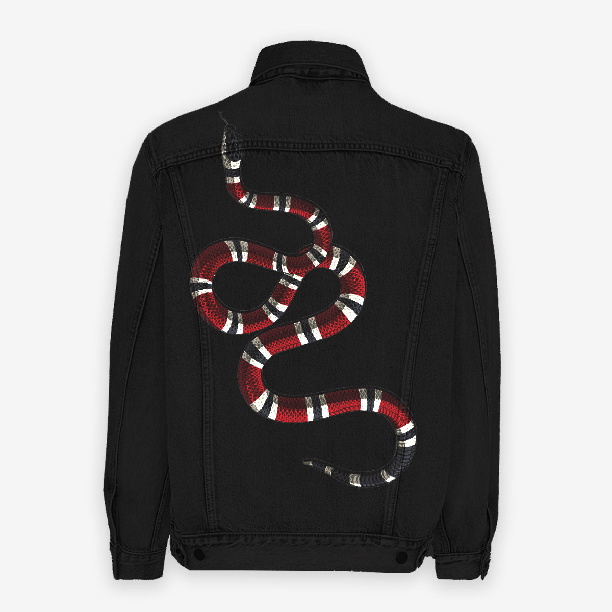 Customized Levi’s Vintage Jacket Snake - Handcraftd