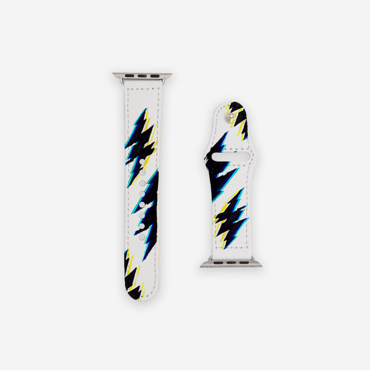 Customized App. Watch Band White No Signal - Handcraftd