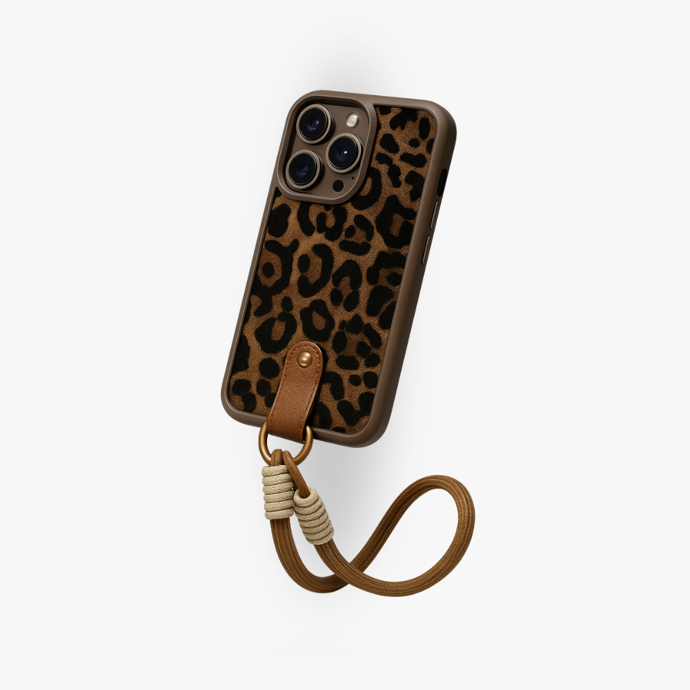 Leopard Heritage Koffer - Handgefertigt