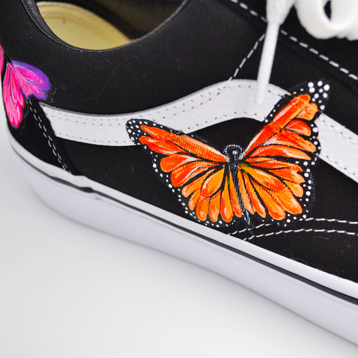 Customized Old Skool Schmetterling Farbe - Handcraftd