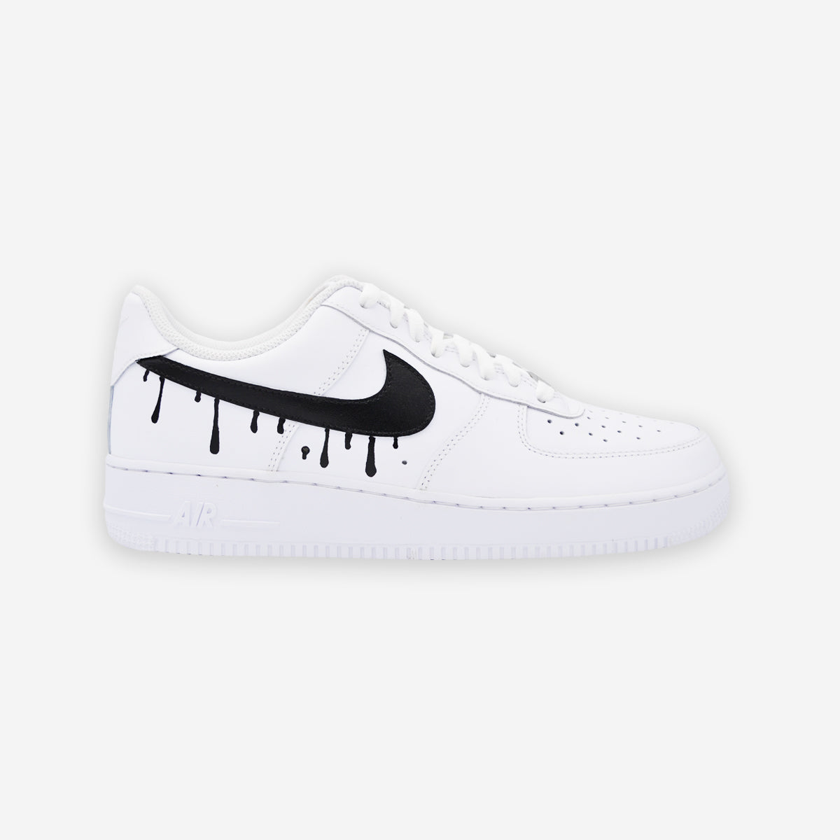 Individueller AF1 Drip Swoosh - Handgefertigt