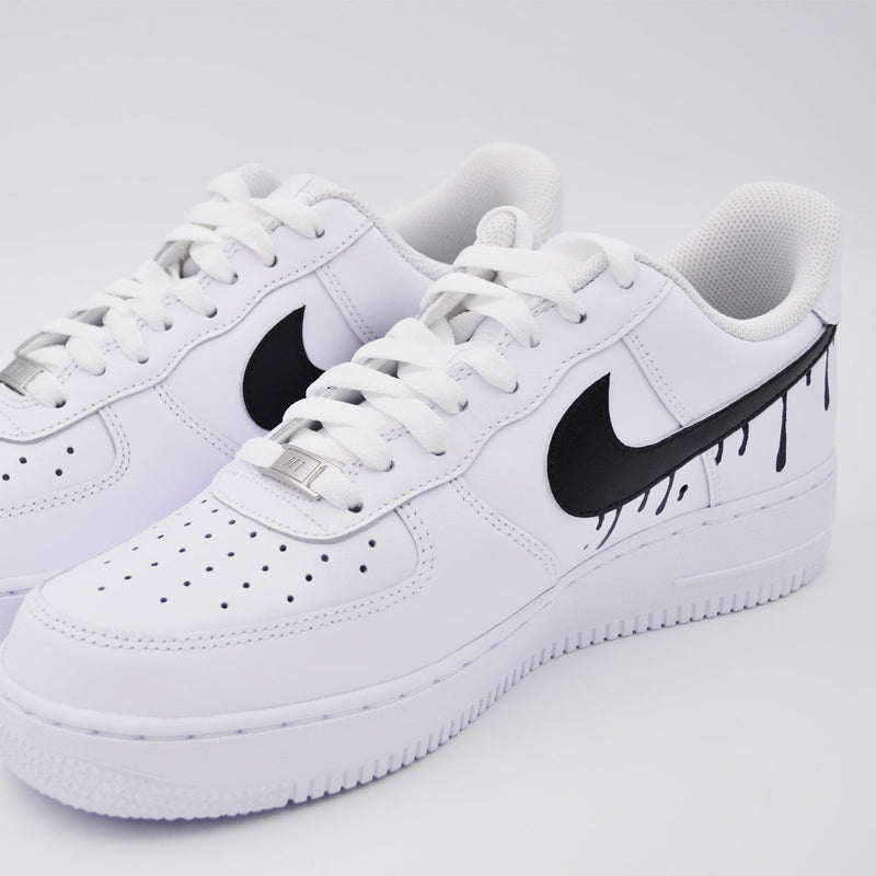 Individueller AF1 Drip Swoosh - Handgefertigt