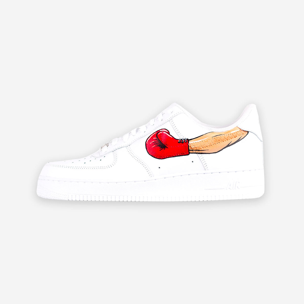 Customized AF1 Boxing Gloves - Handcraftd