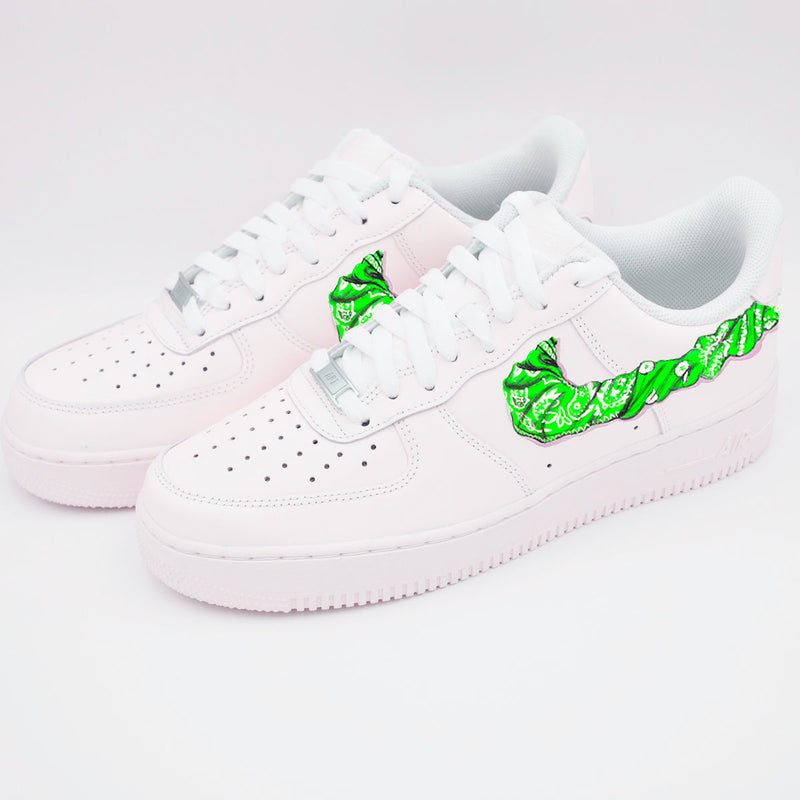Customized AF1 Bandana Swoosh - Handcraftd