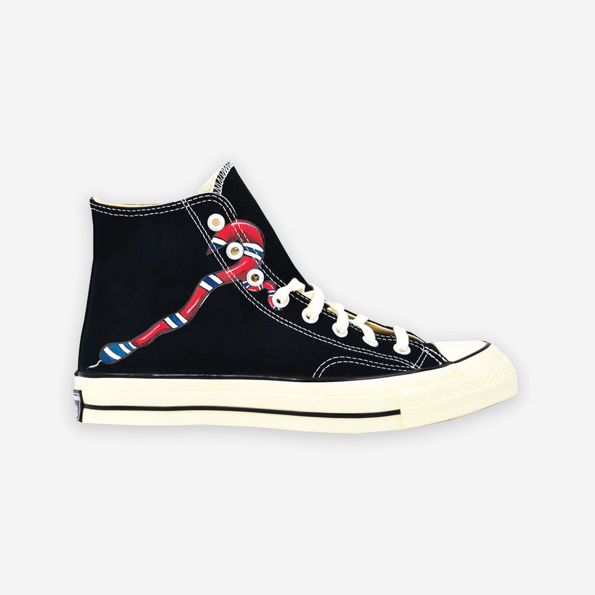 Customized Chuck Taylor Snake - Handcraftd