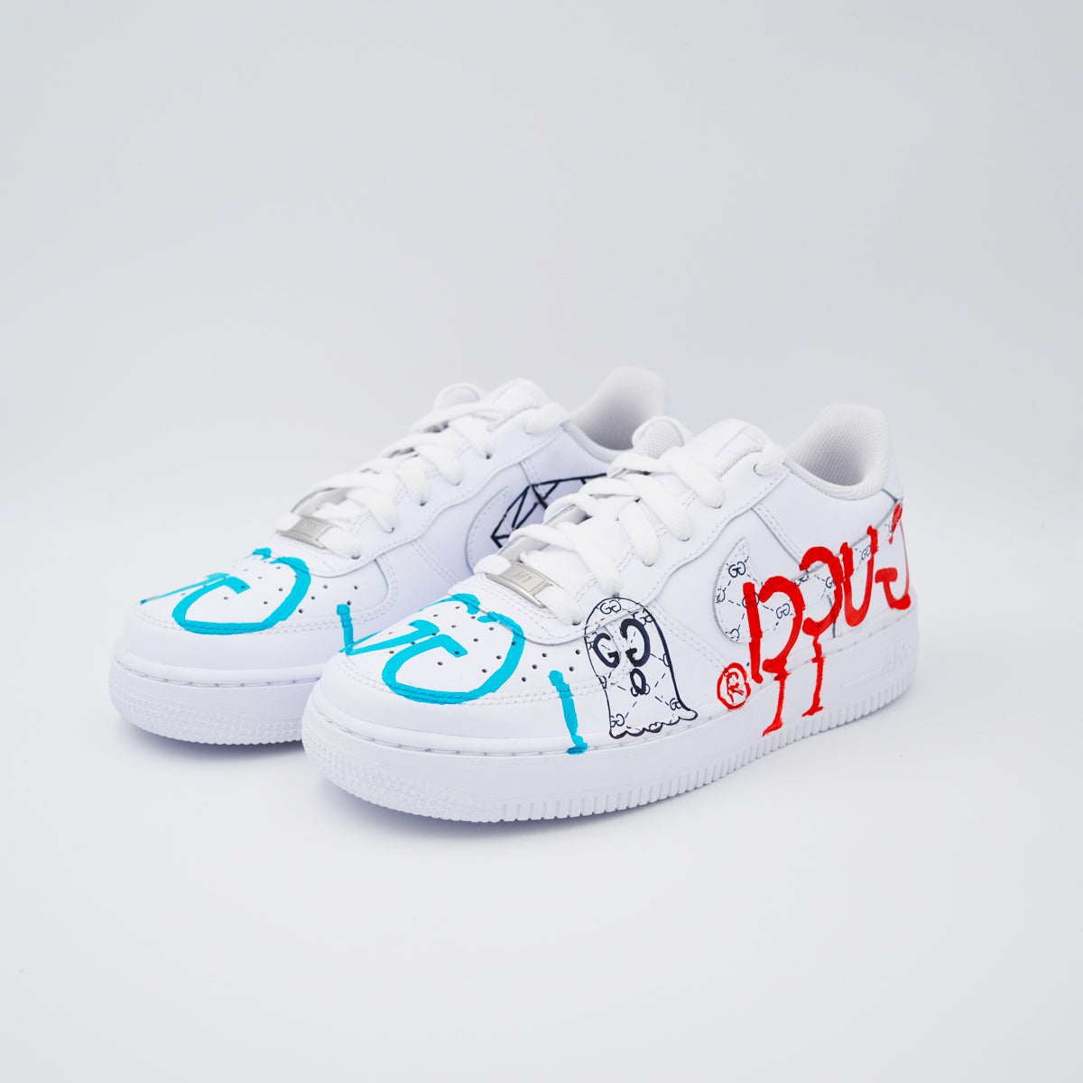 Customized AF1 GG Ghost Trouble Andrew - Handcraftd