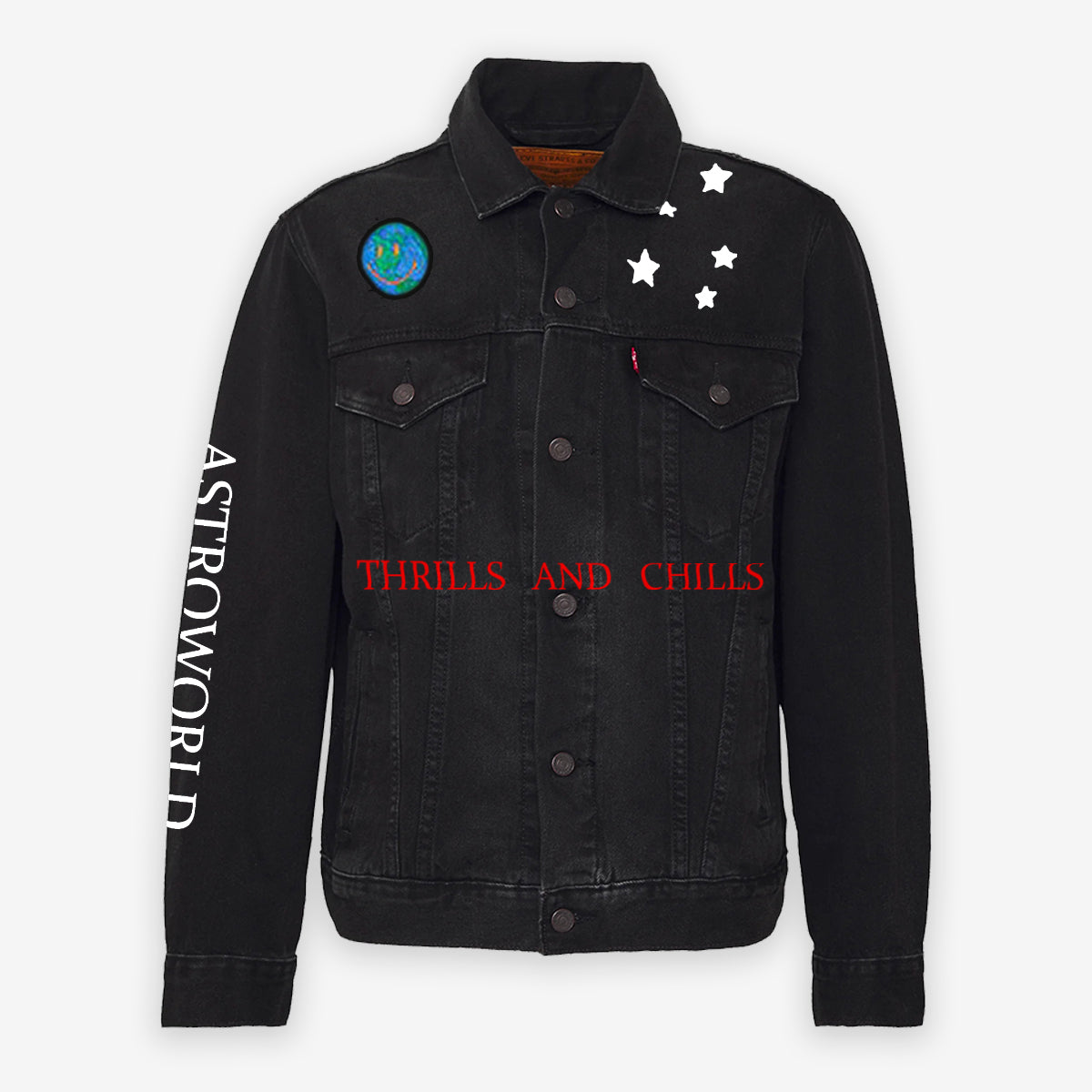 Customized Levi's Vintage Jacket Travis Scott - Handcraftd