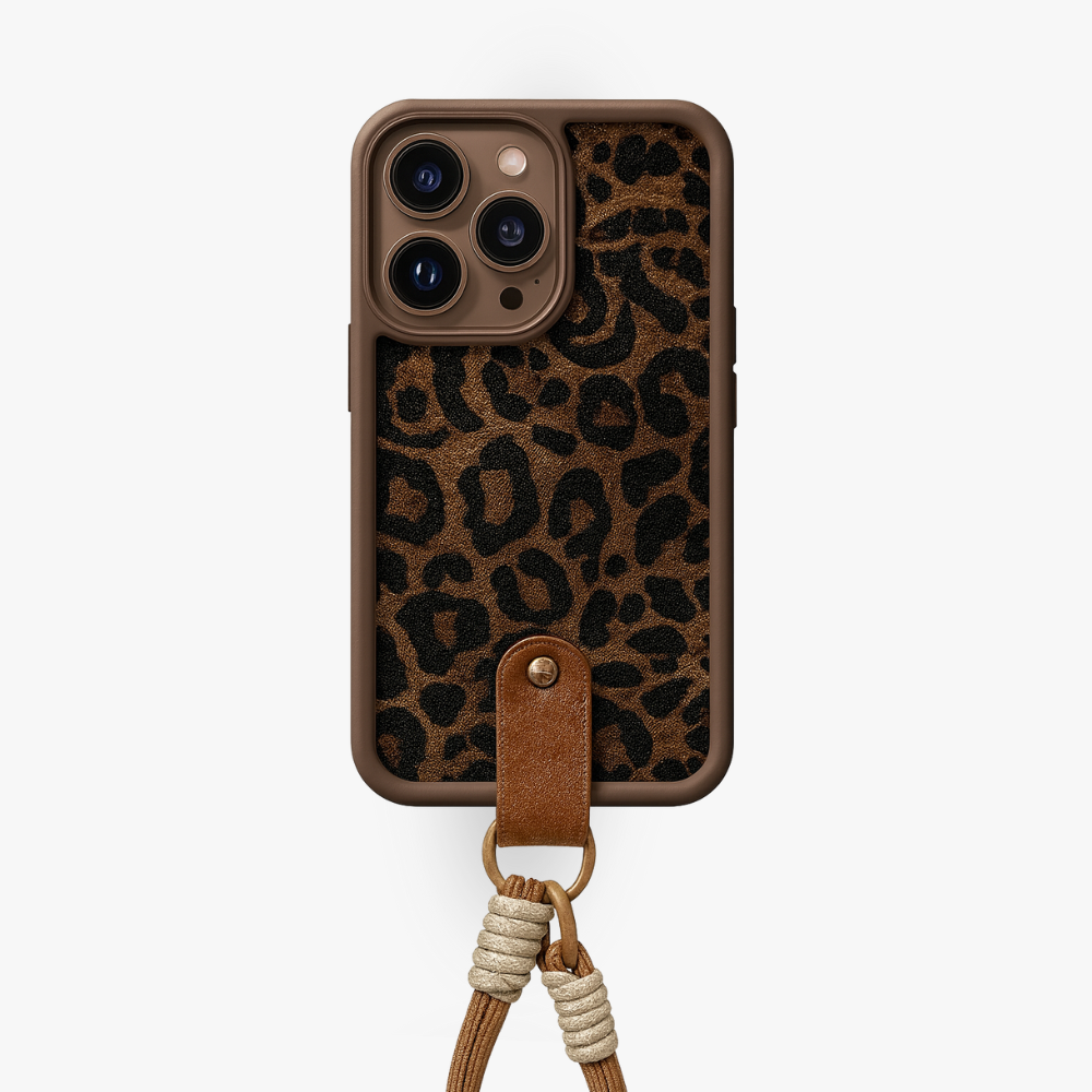 Maletín Heritage de leopardo - Handcraftd