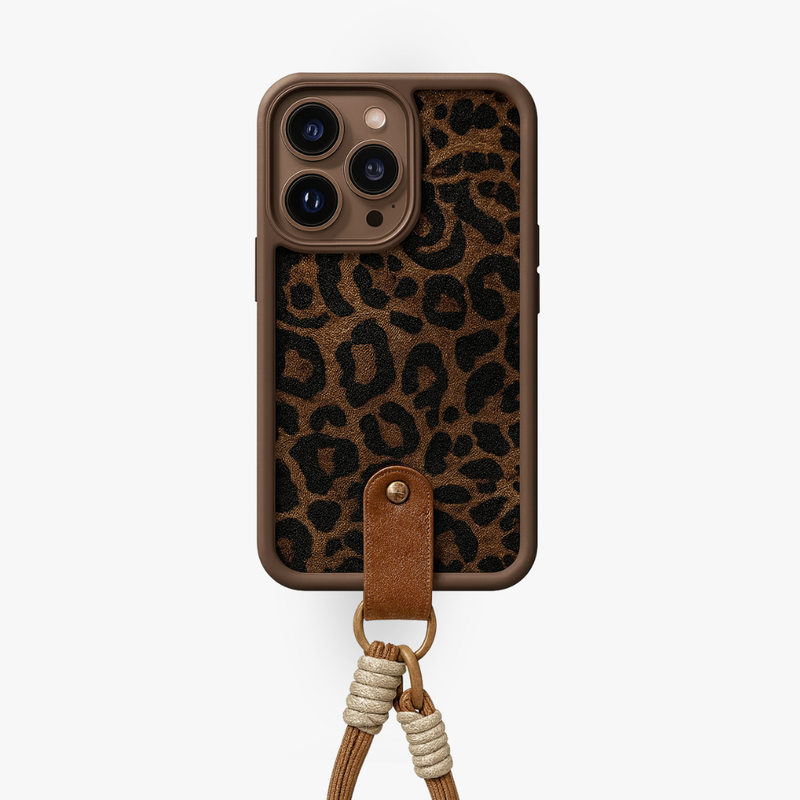 Maletín Heritage de leopardo - Handcraftd