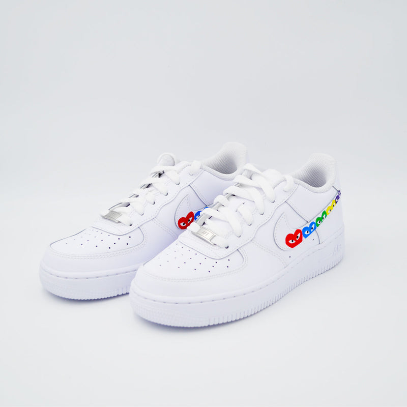 AF1 CDG Swoosh personalizado - Handcraftd