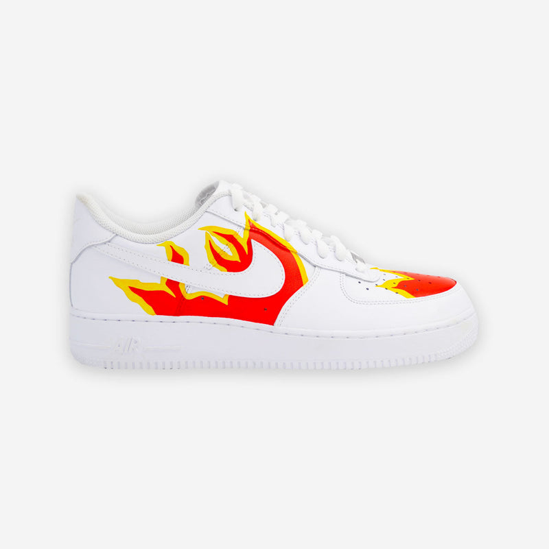 AF1 Flame Race personalizado - Handcraftd
