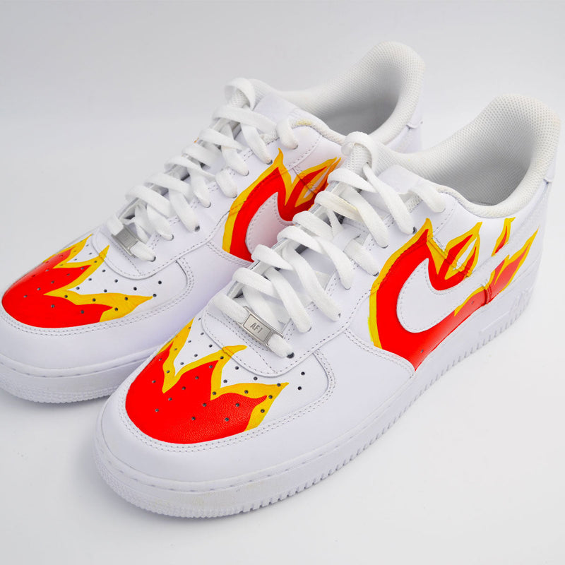 AF1 Flame Race personalizado - Handcraftd